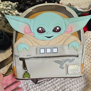 Loungefly Grogu Baby Yoda Star Wars Backpack
